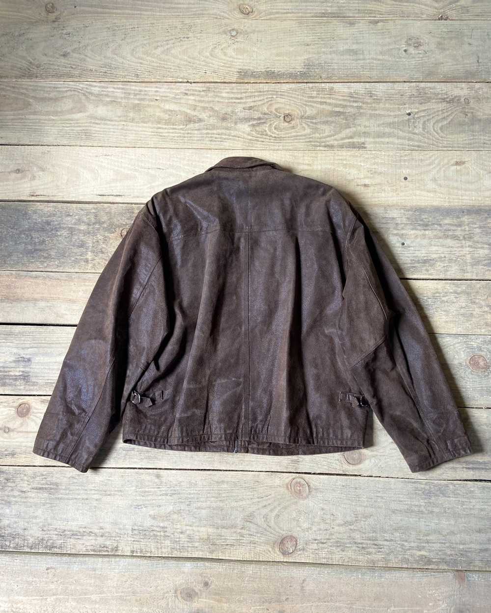 Black Smith × Leather Jacket × Vintage Vintage Le… - image 3