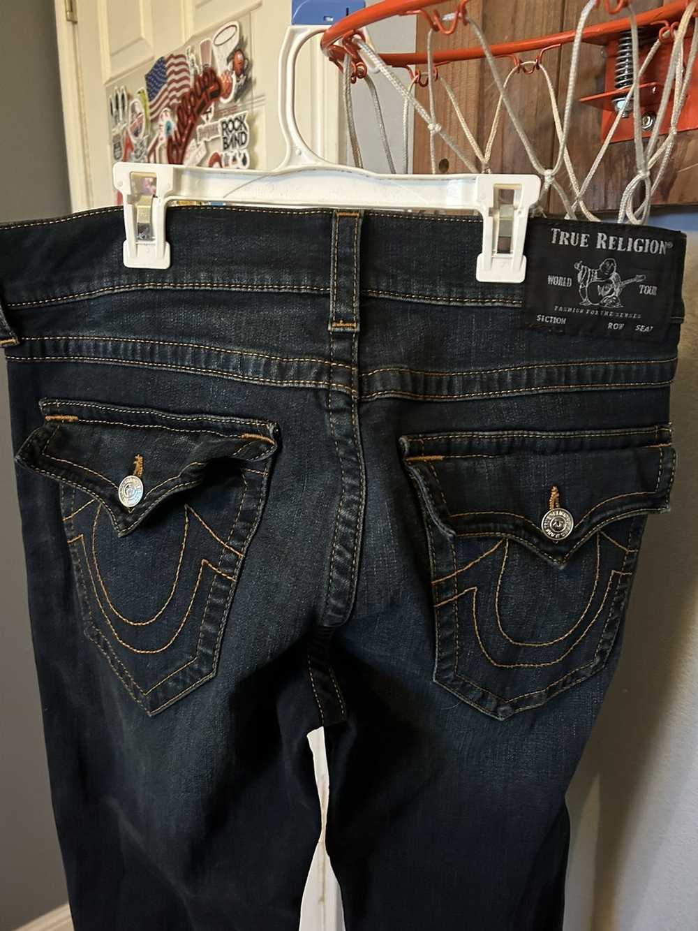 True Religion True Religion dark blue jeans - image 4