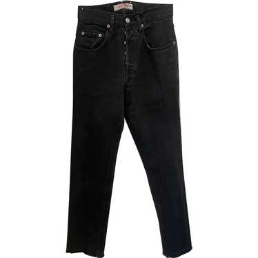 Vintage 1990s Big Star Blue Jeans & Co Black Denim