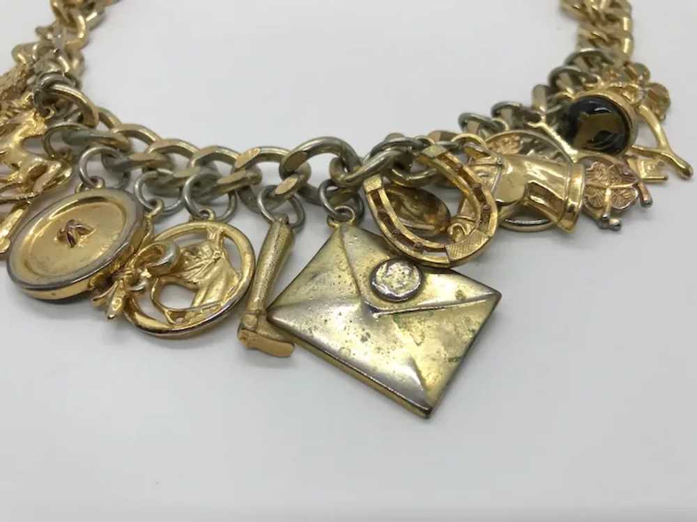 Graziano Vintage Equestrian Charm Necklace - image 3