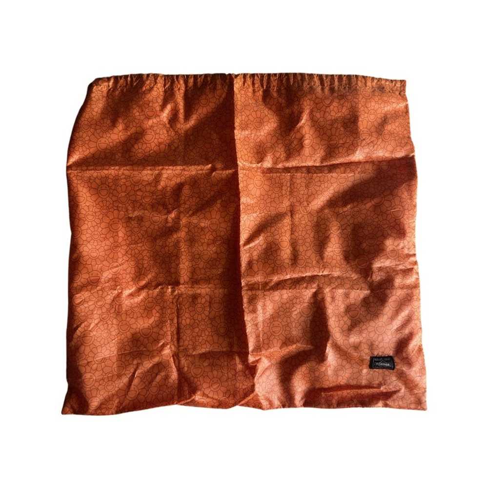 Porter × Takashi Murakami Shoulder Khaki Nylon Mens Pocket Used F/S From  Japan