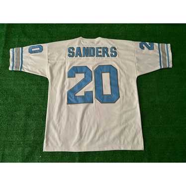 Barry Sanders Mitchell Ness Football Jersey Mens 52 75th Sewn *see  description