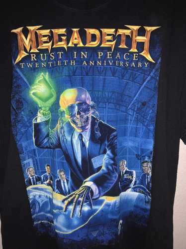 Band Tees × Megadeth × Vintage Megadeth Rust In Pe