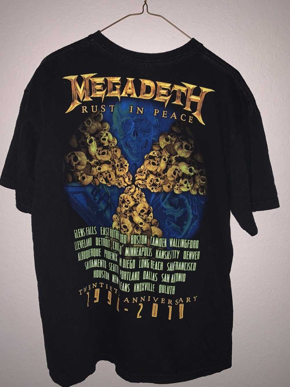 Band Tees × Megadeth × Vintage Megadeth Rust In P… - image 4