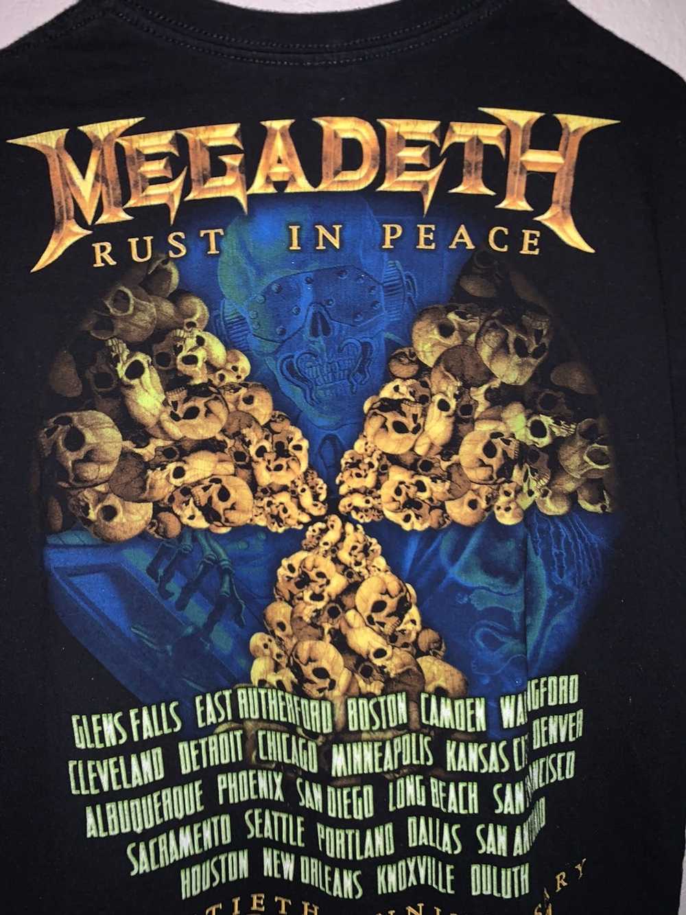 Band Tees × Megadeth × Vintage Megadeth Rust In P… - image 5