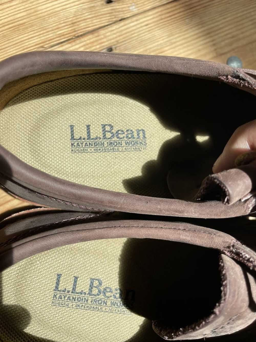 L.L. Bean Plain-Toe Leather Bucks/Oxfords - image 6