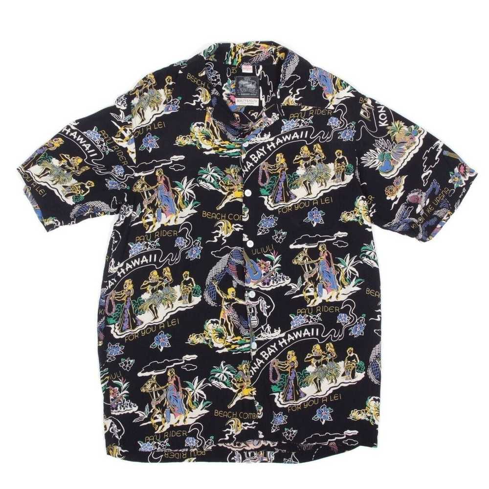 Hawaiian Shirt KONA BAY Hawaiian 40s 50 Style Lan… - image 1