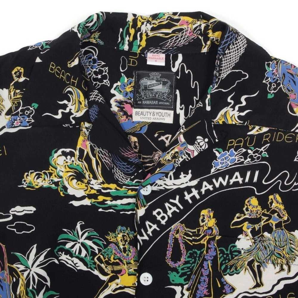 Hawaiian Shirt KONA BAY Hawaiian 40s 50 Style Lan… - image 2