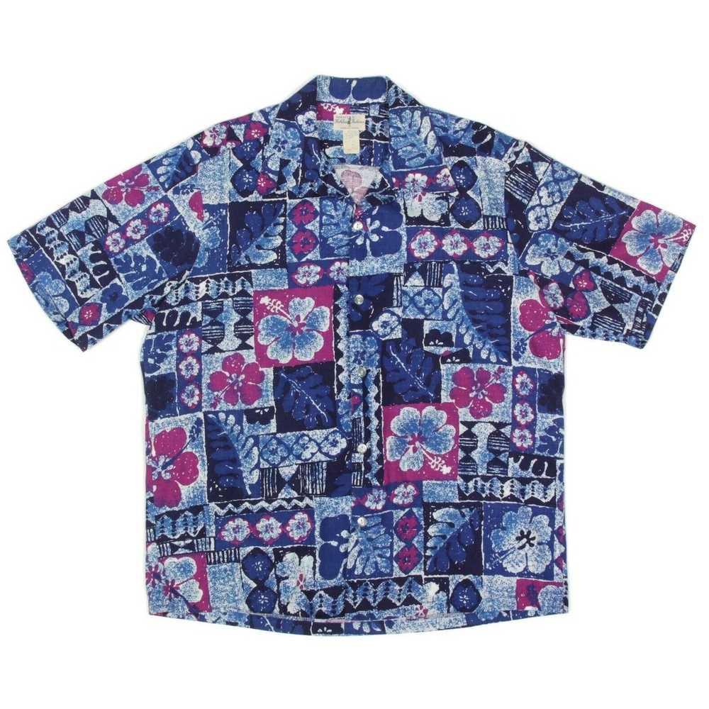 Hawaiian Shirt × Vintage VTG 60s 70s HUKILAU Bark… - image 1