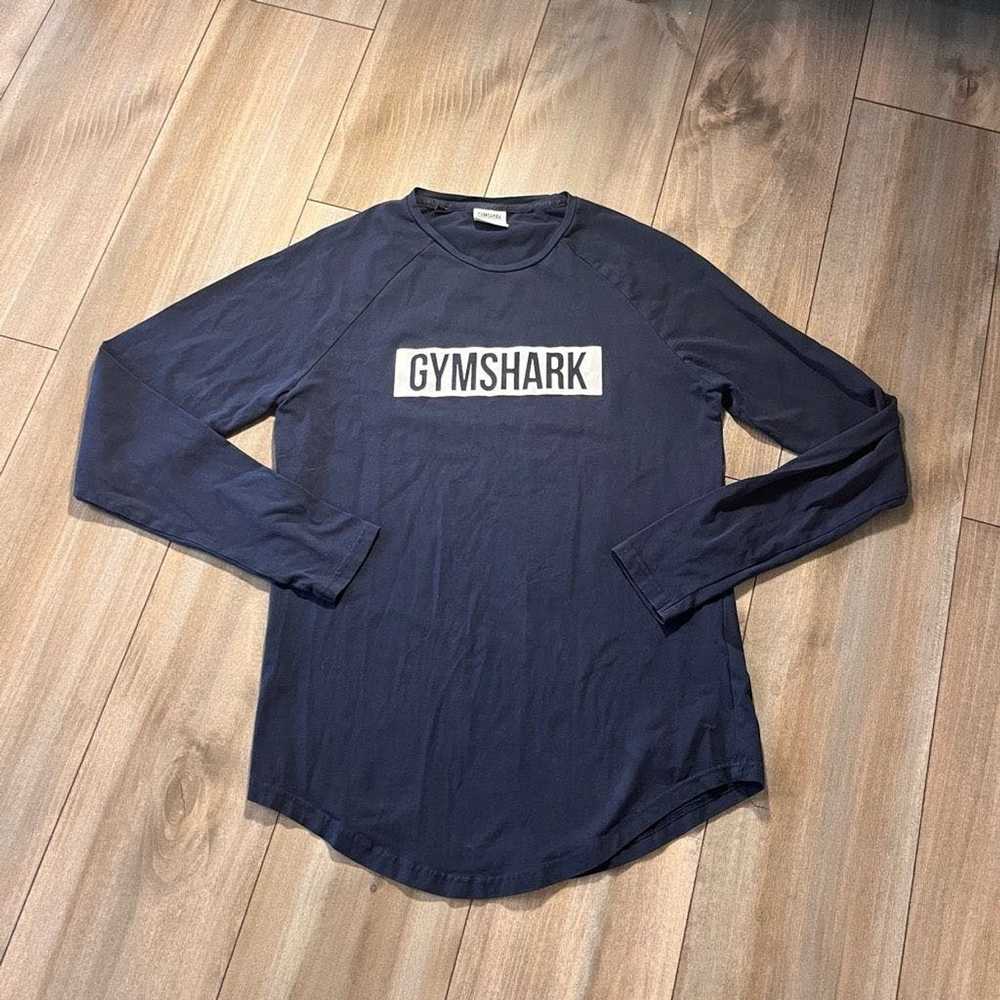 Gymshark Gymshark Navy Athletic Longsleeve Shirt … - image 1