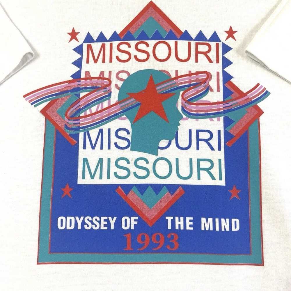 Vintage 1994 Missouri Odyssey of the Mind Tee - image 2