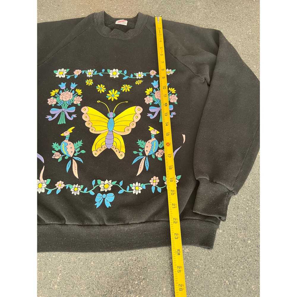 Jerzees Vintage JERSEEZ butterfly peacock sweatsh… - image 7
