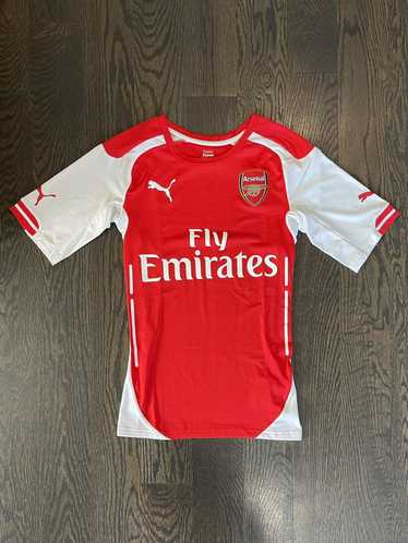 Puma Authentic Pro Cut Red Home 2014-15 Arsenal Je
