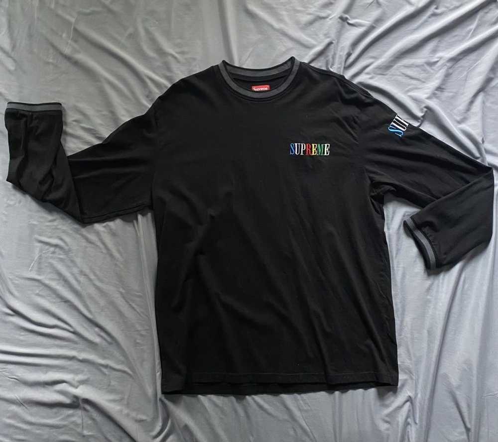 Supreme FW20 Multi Color Logo Long-Sleeve-Shirt - image 1