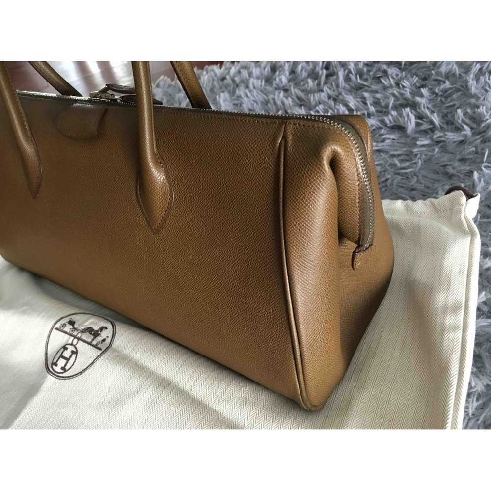 Hermès Paris Bombay leather handbag - image 7