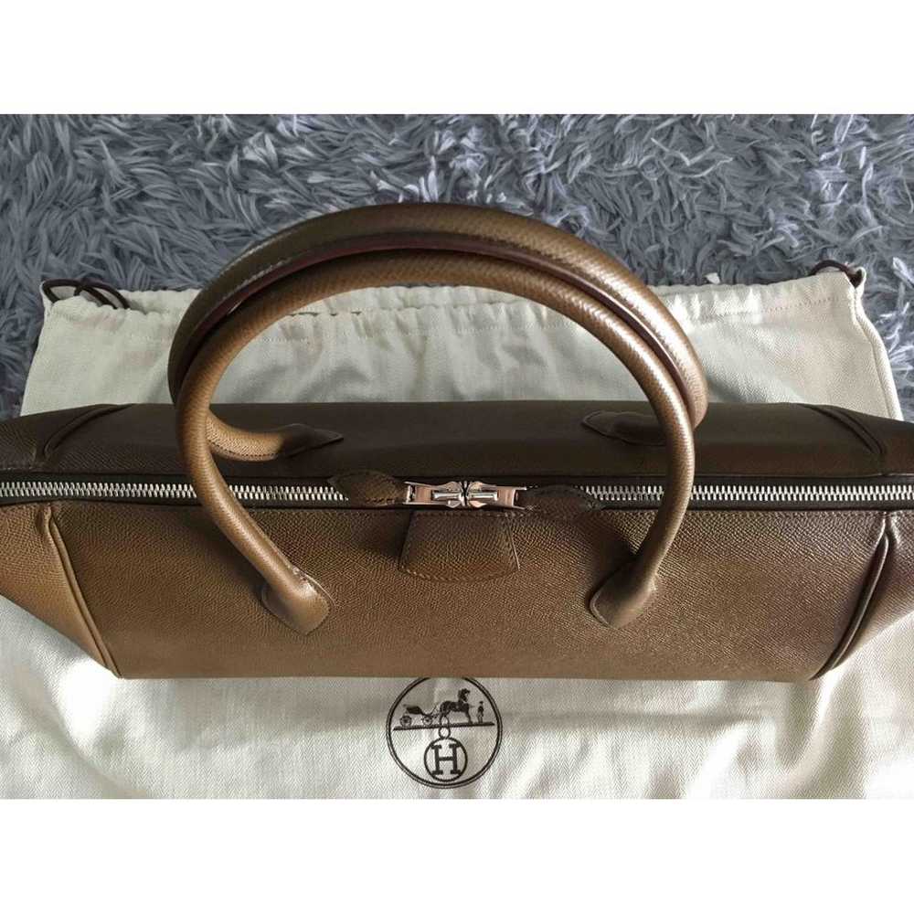 Hermès Paris Bombay leather handbag - image 9