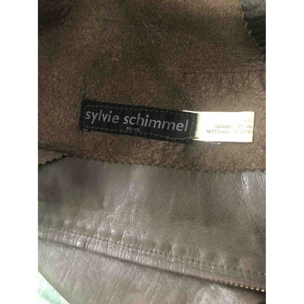 Sylvie Schimmel Leather blazer - image 3