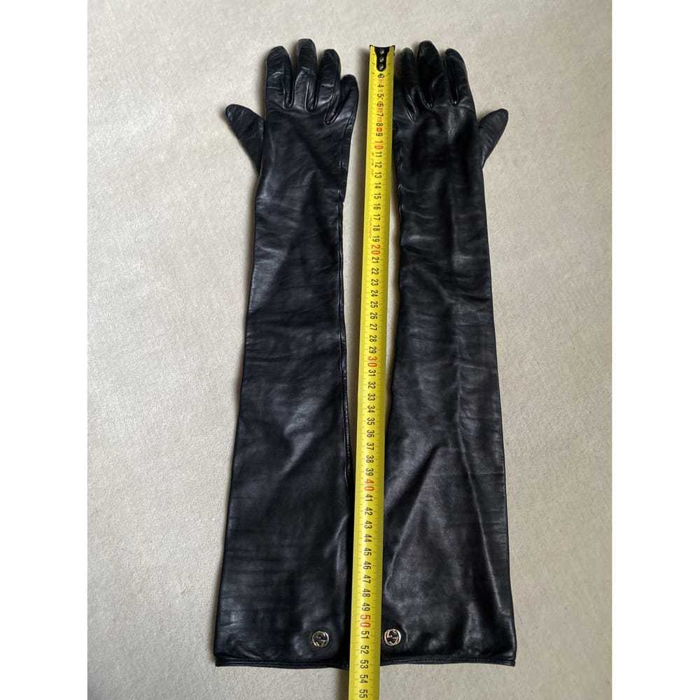 Gucci Leather long gloves - image 6