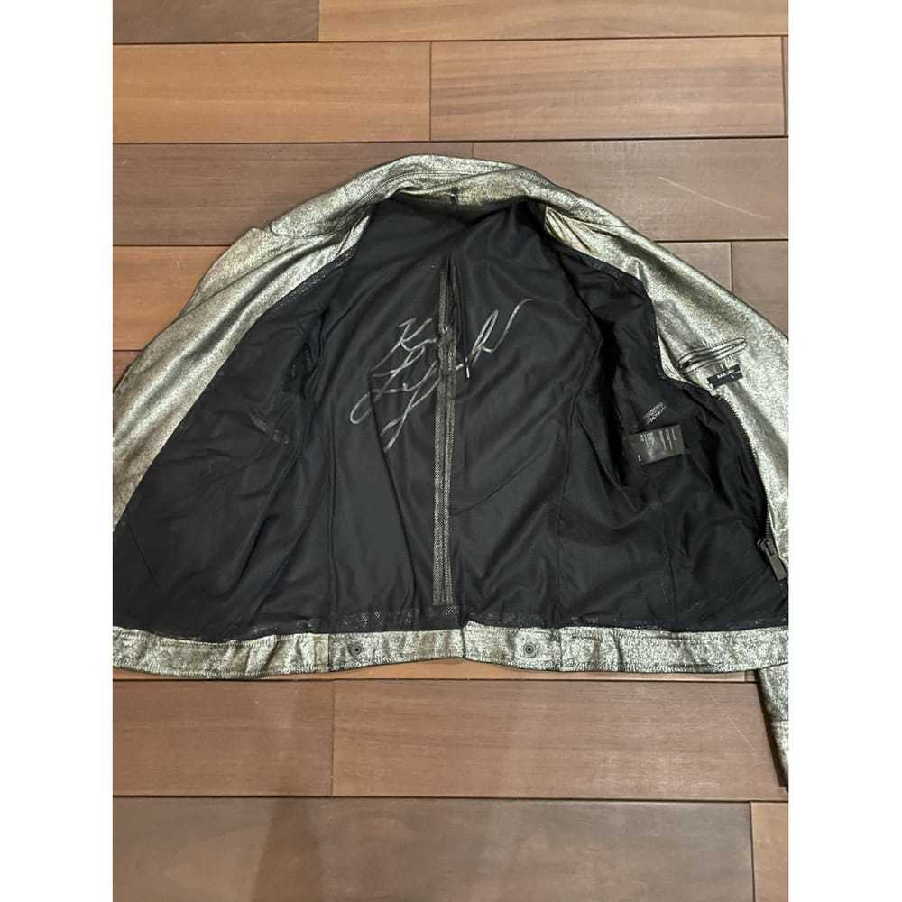 Karl Lagerfeld Leather biker jacket - image 5
