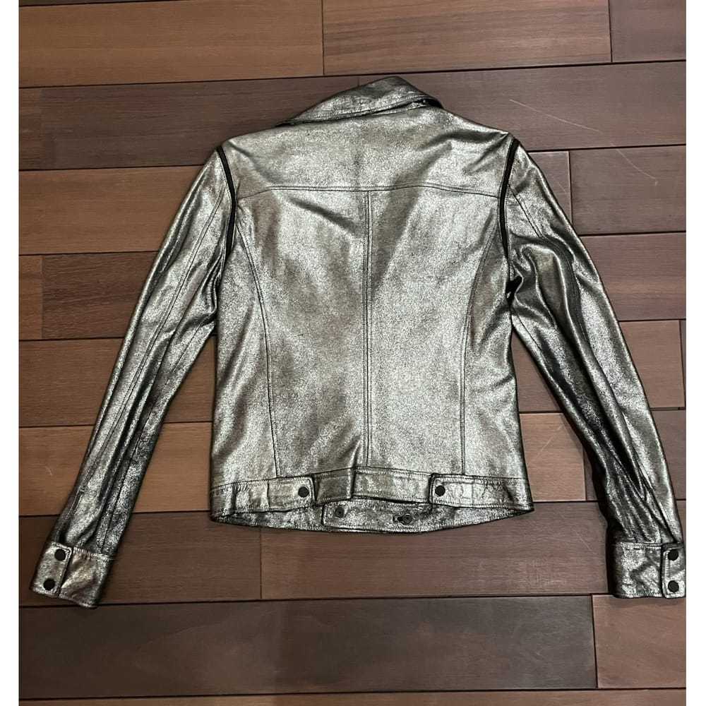 Karl Lagerfeld Leather biker jacket - image 6