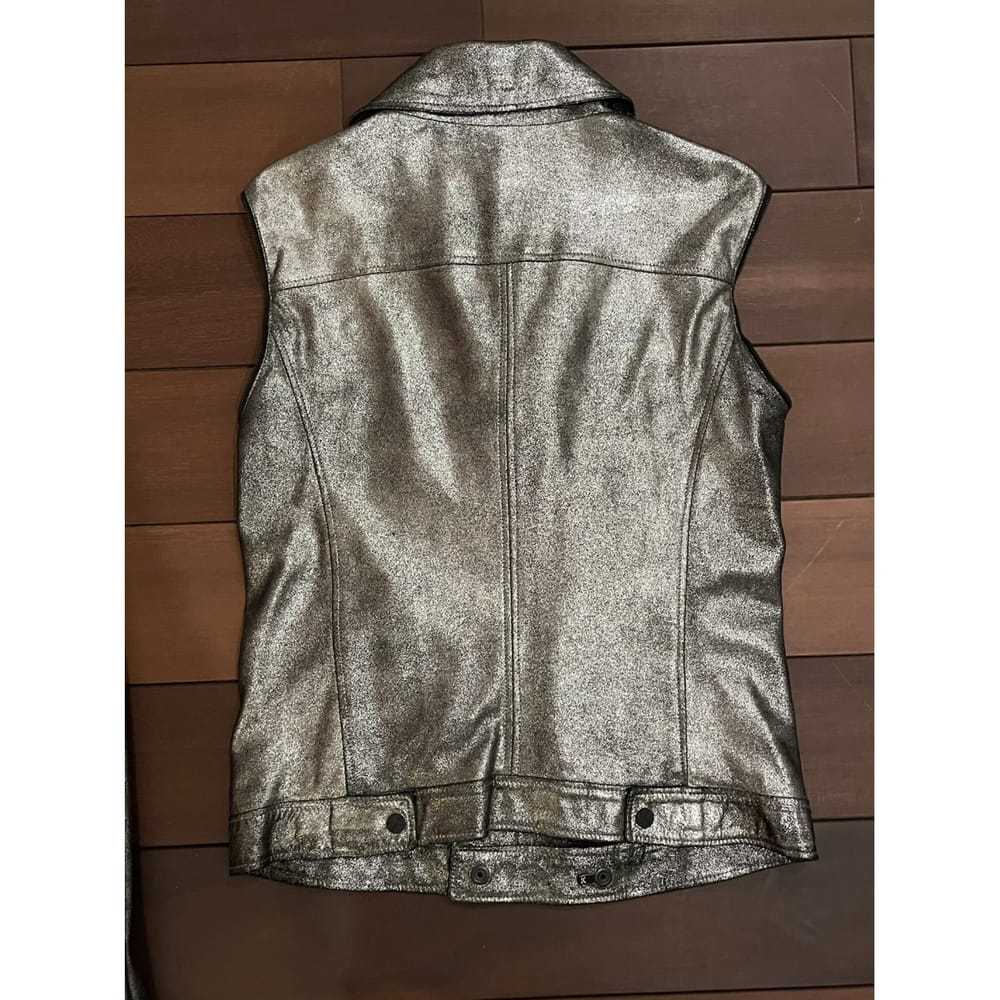 Karl Lagerfeld Leather biker jacket - image 8
