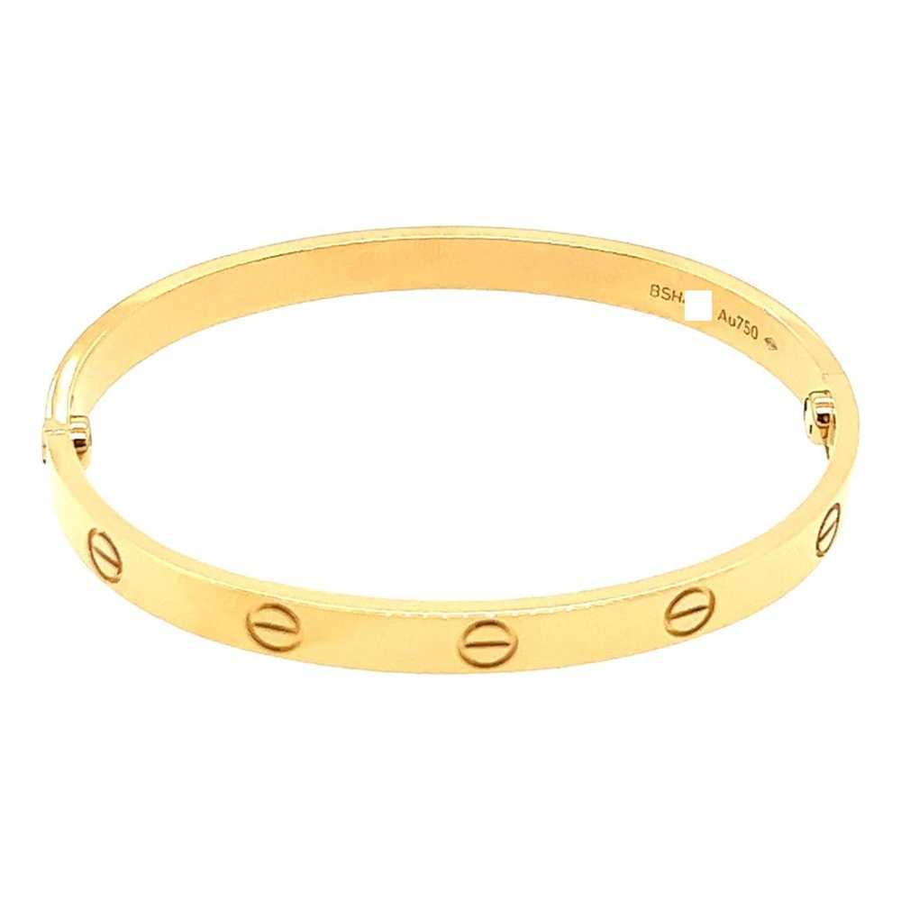 Cartier Love yellow gold bracelet - image 1