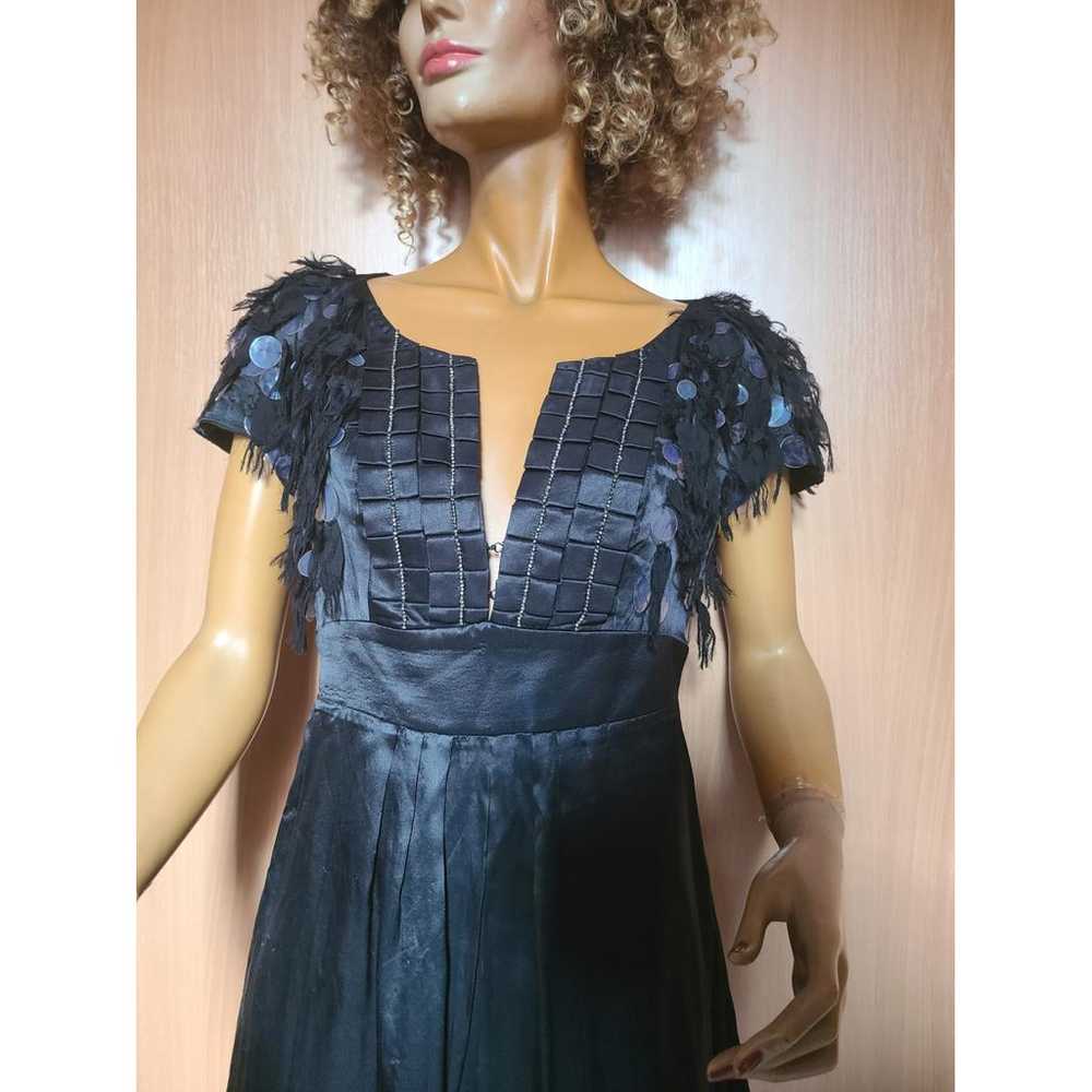 Elisabetta Franchi Silk mid-length dress - image 4