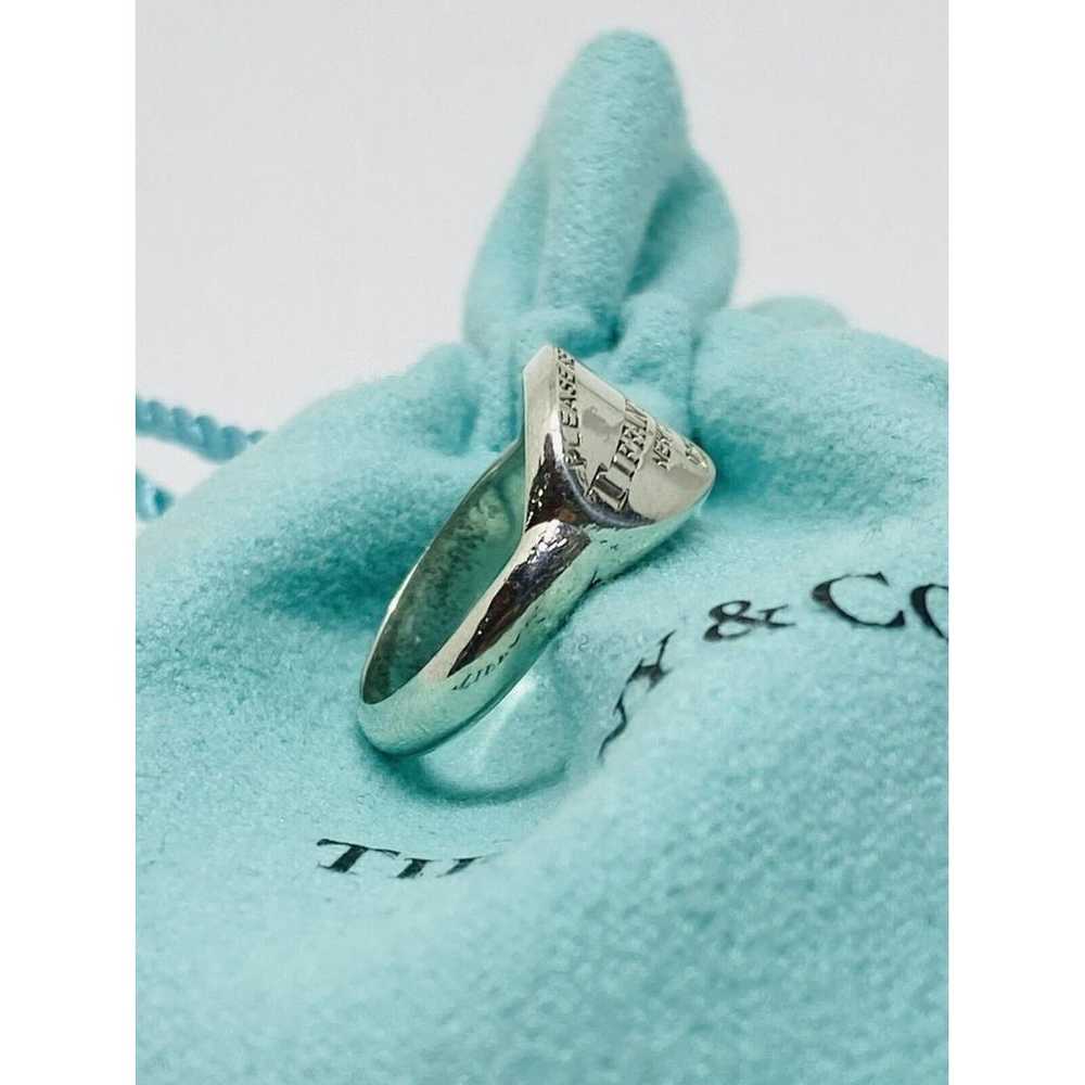 Tiffany & Co Silver ring - image 4