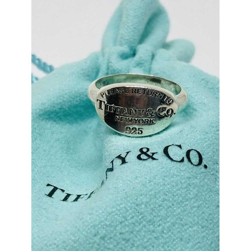 Tiffany & Co Silver ring - image 5