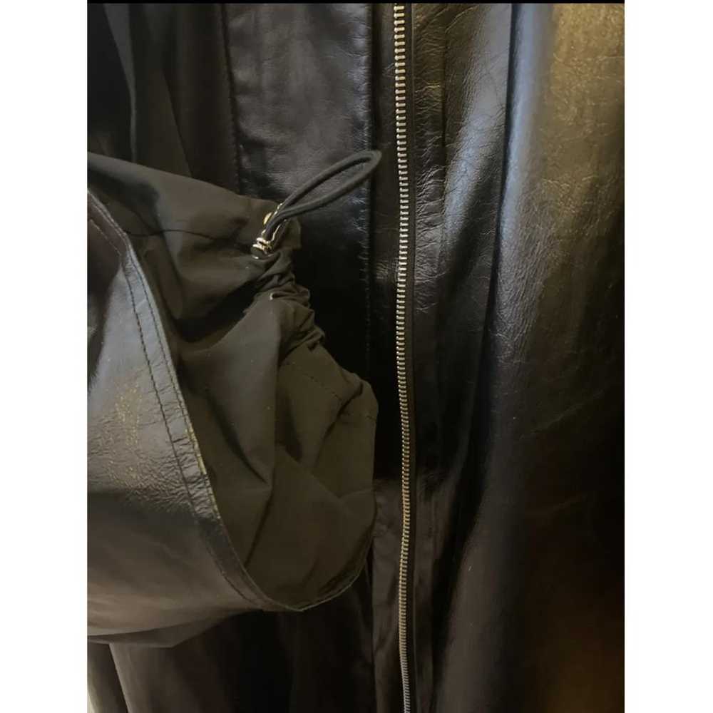 Celine Leather biker jacket - image 6