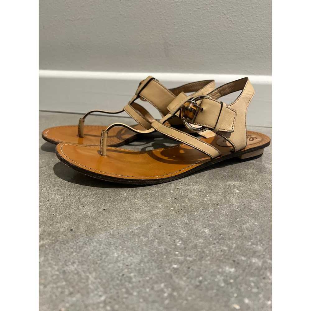 Gucci Leather sandal - image 3