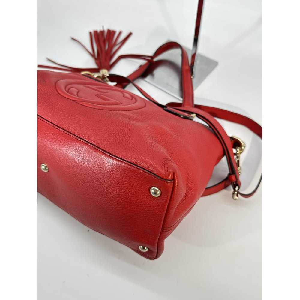 Gucci Soho Zip patent leather handbag - image 8
