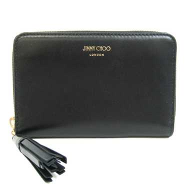 JIMMY CHOO Women,Men Leather Middle Wallet [bi-fo… - image 1