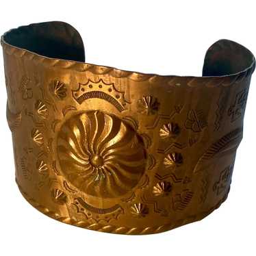 Bell Trading Post Copper Cuff vintage - image 1