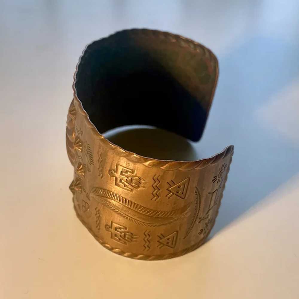 Bell Trading Post Copper Cuff vintage - image 2
