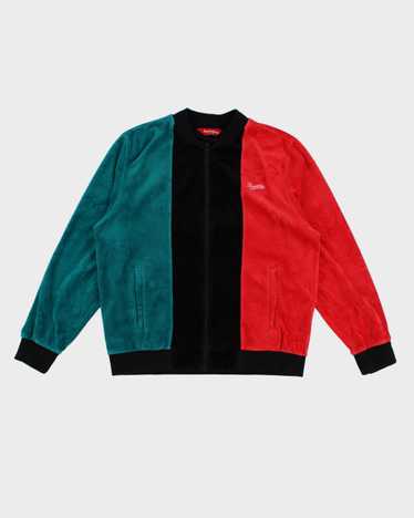 Ss18 supreme velour zip - Gem