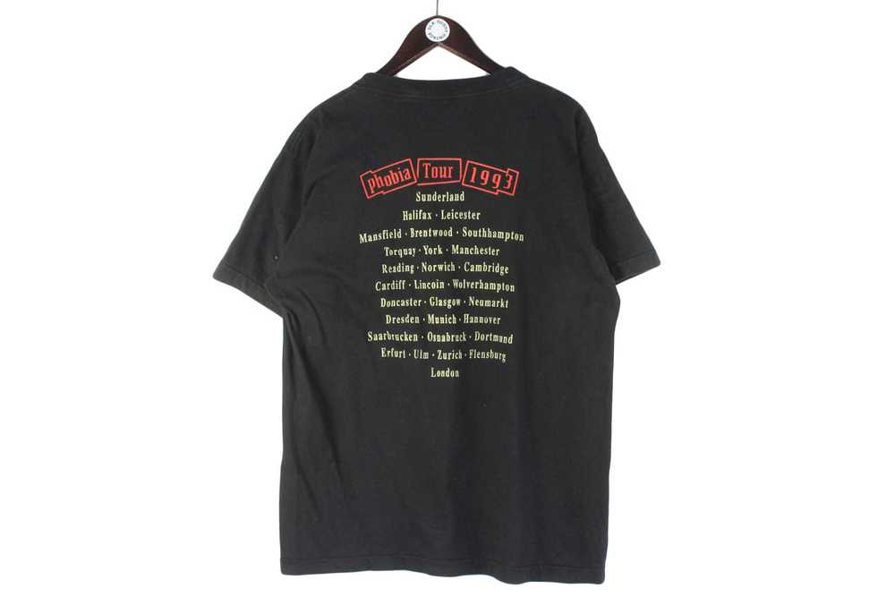 Vintage The Kinks 1993 Phobia Tour T-Shirt XLarge - image 2