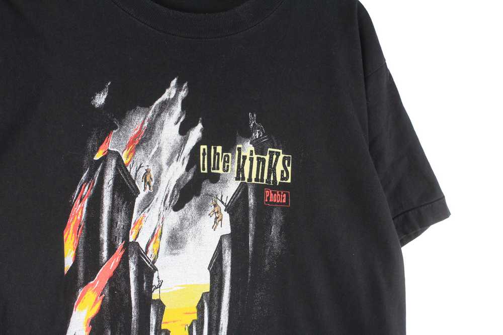 Vintage The Kinks 1993 Phobia Tour T-Shirt XLarge - image 3