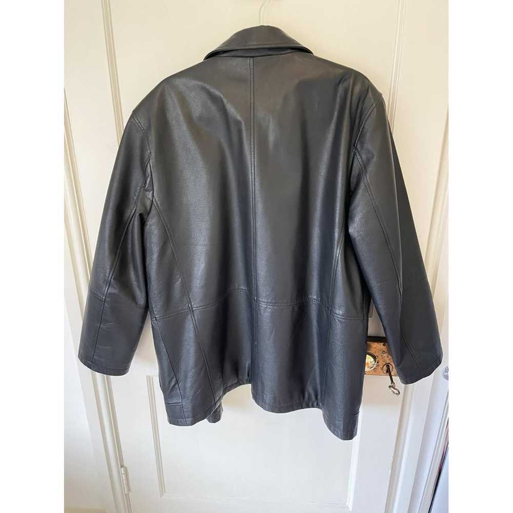 Louis Feraud Leather jacket - image 3