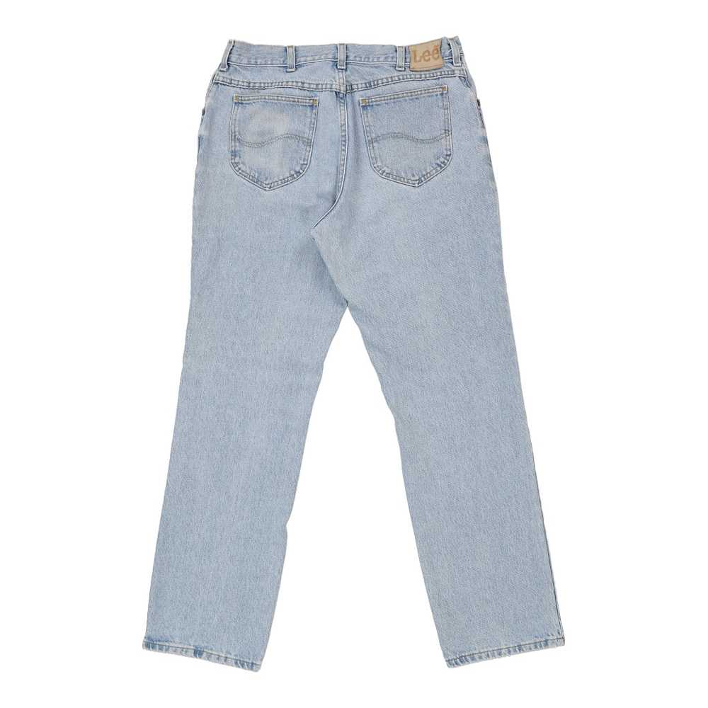 Lee Jeans - 34W UK 16 Blue Cotton - image 2
