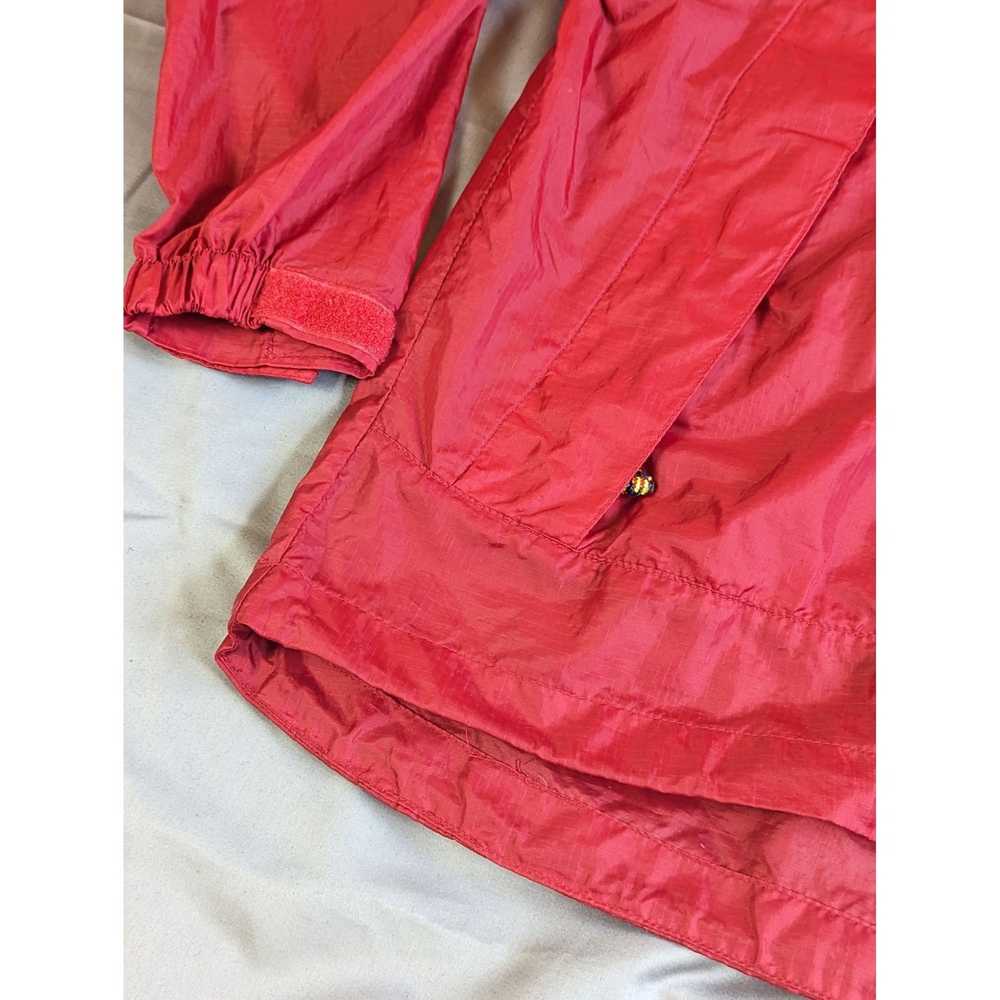 Vintage Vintage Y2k 00's Red Lightweight Hooded J… - image 5