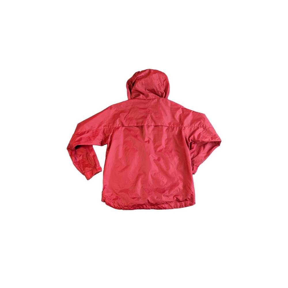 Vintage Vintage Y2k 00's Red Lightweight Hooded J… - image 6