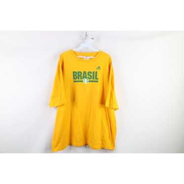 Vintage Nike Brazil Jacket Track Top Soccer Rare Size M