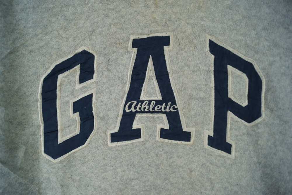 Gap × Vintage Gap Fleece Hoodie Pullover Big Logo - image 3