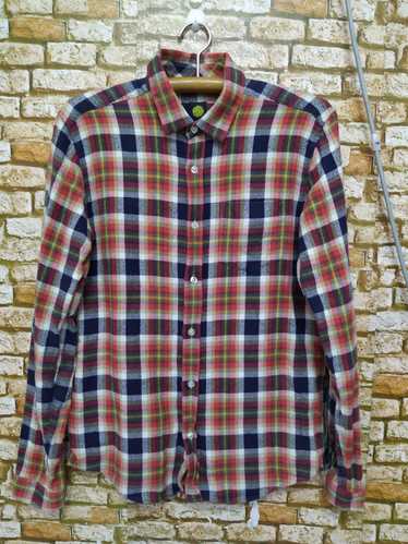 Pretty Green PRETTY GREEN FLANNEL SHIRT CHECKED (B