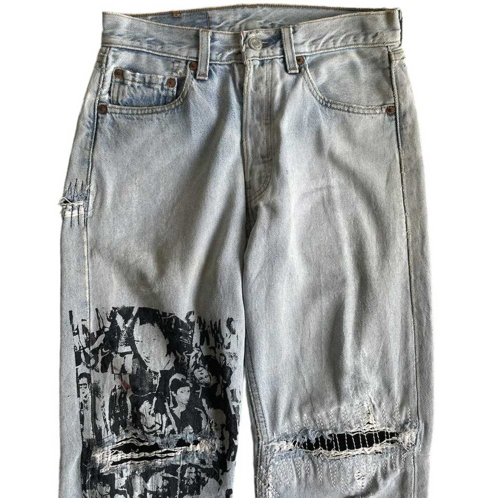 Custom × Levi's × Streetwear Vintage 90’s Levis P… - image 3