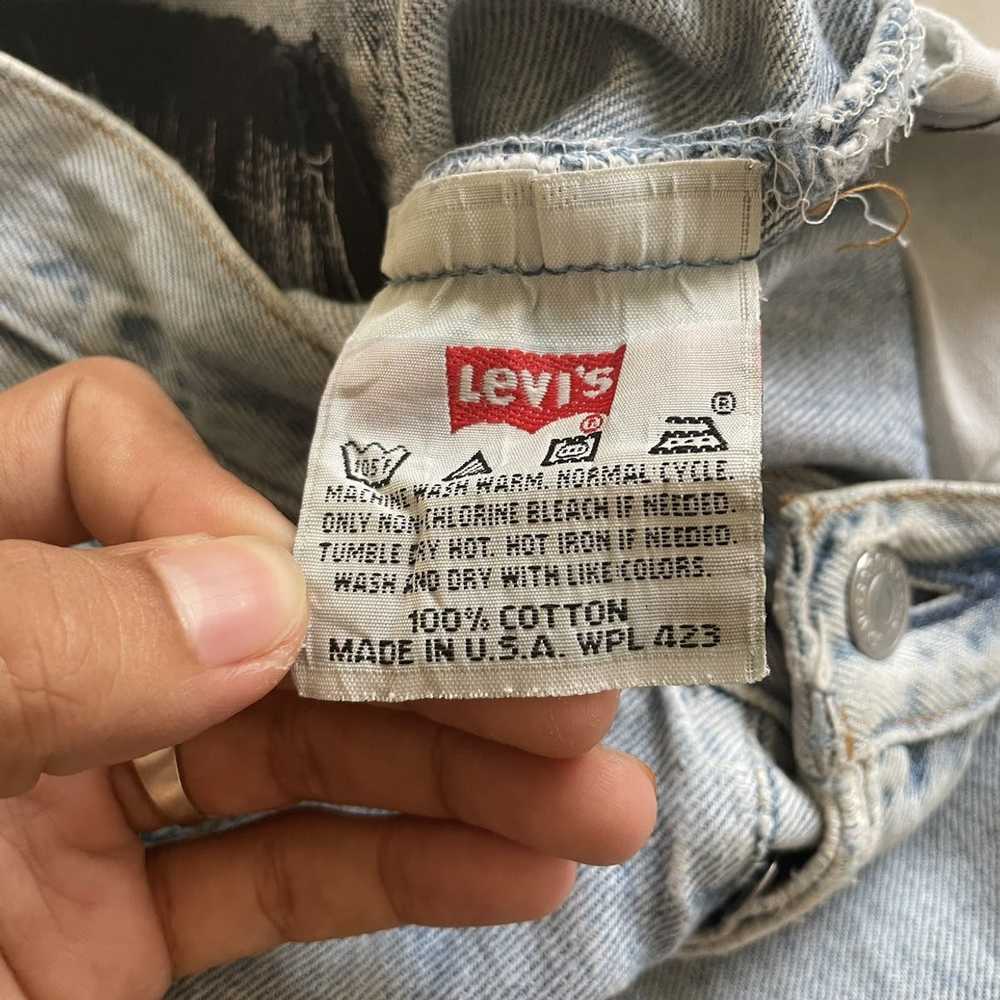 Custom × Levi's × Streetwear Vintage 90’s Levis P… - image 6