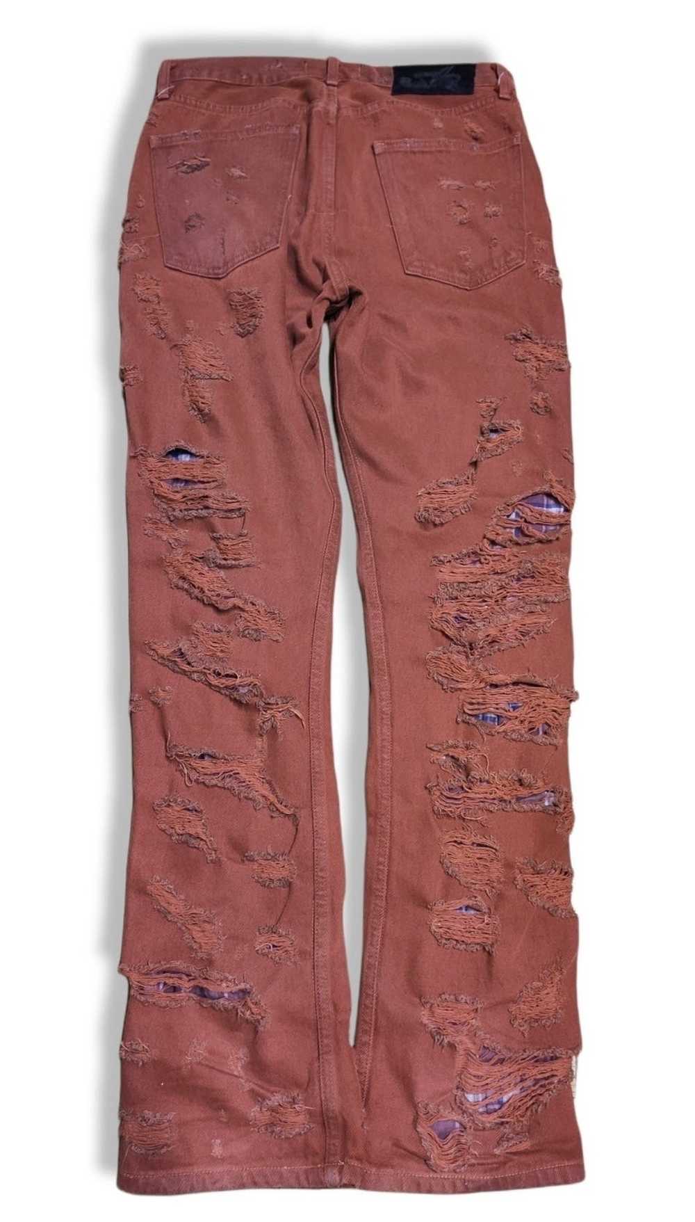 Siberia Hills Siberia Hills Spiritual Red Denim P… - image 3