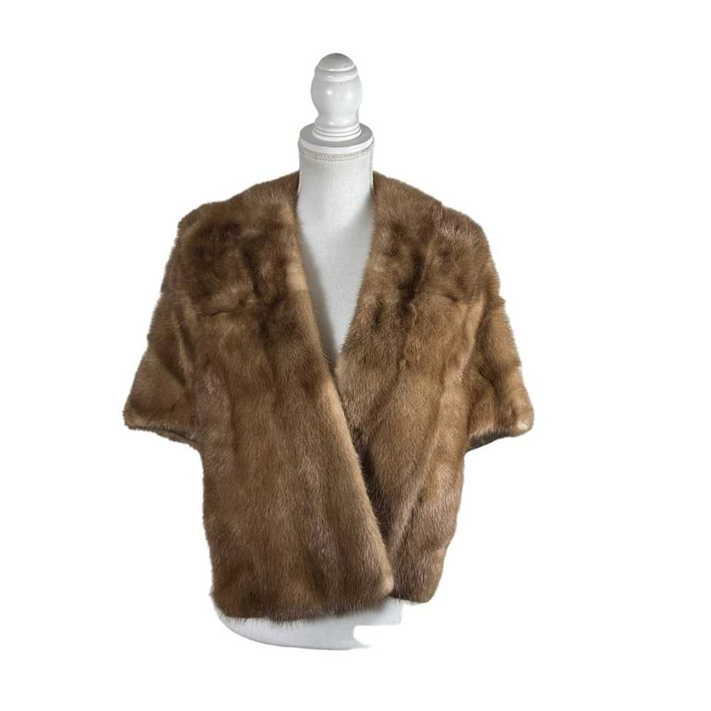 Other Vintage 1940’s 1950’s Yudofsky Real Fur Stoll S… - Gem