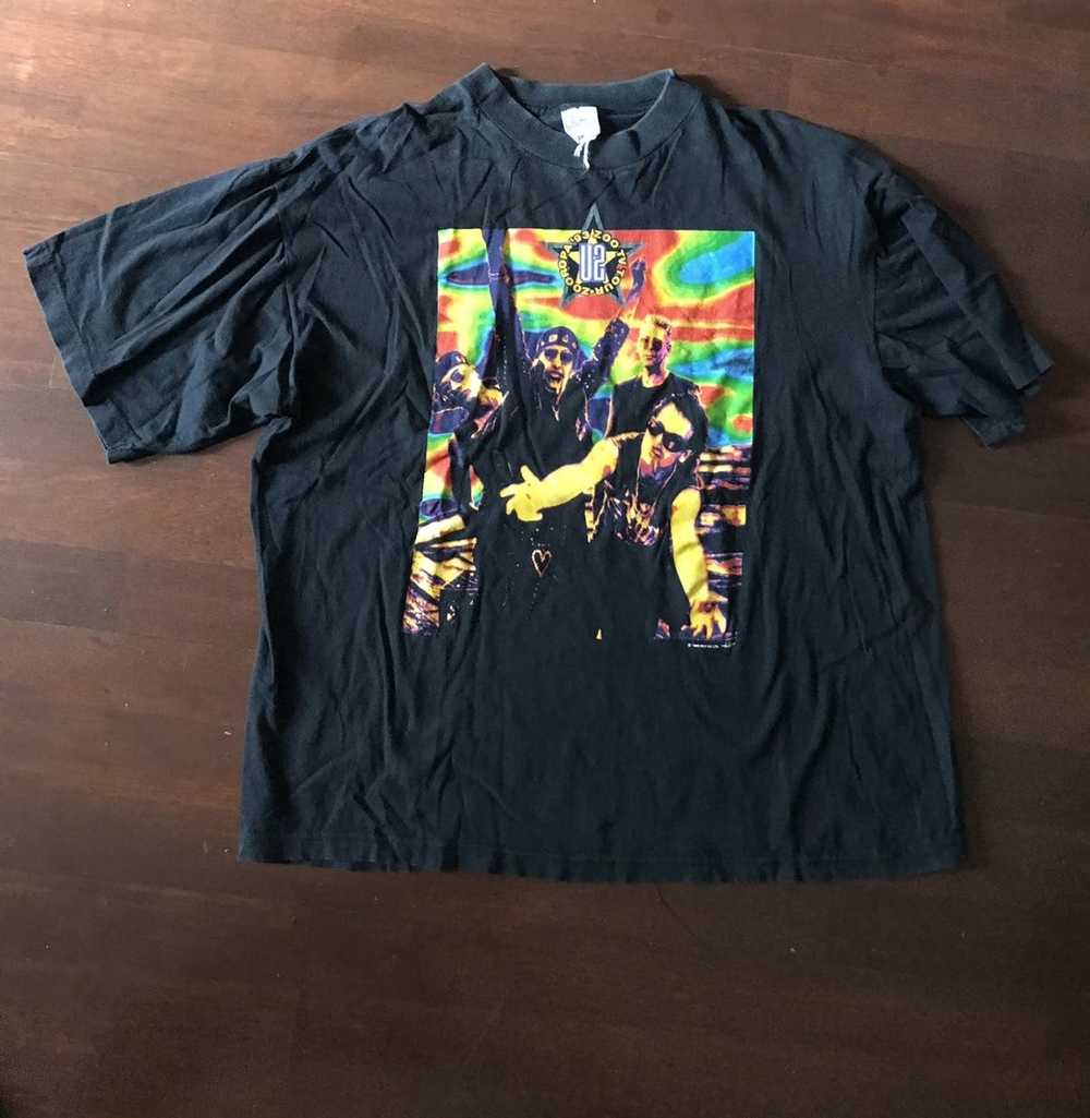 Band Tees × Vintage U2 zooropa orignal 1993 tour … - image 8